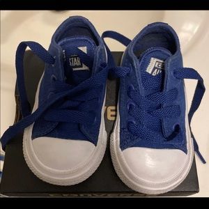 Royal blue Converse